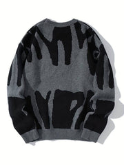 Men's Mika Roelof crew neck sweater, modern style and superior comfort for winter-Cramta