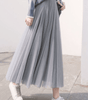 Elegant Long High-Waisted Skirt – Flattering Fit Perfect for All Occasions-Cramta