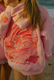 Abigail Hoodie – Casual Look with Exclusive Tropical Embroidery-Cramta