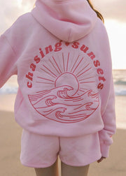 Abigail Hoodie – Casual Look with Exclusive Tropical Embroidery-Cramta