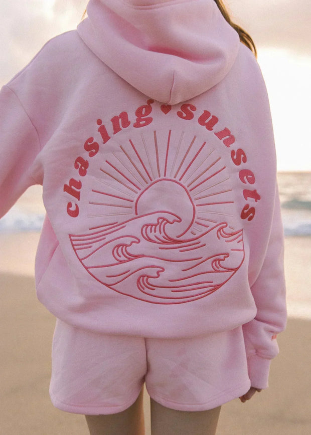 Abigail Hoodie – Casual Look with Exclusive Tropical Embroidery-Cramta