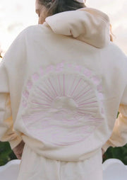 Abigail Hoodie – Casual Look with Exclusive Tropical Embroidery-Cramta