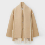 Adele Coat with Integrated Collar – Sophisticated Style and Warm Comfort for Winter-Cramta