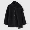 Adele Coat with Integrated Collar – Sophisticated Style and Warm Comfort for Winter-Cramta