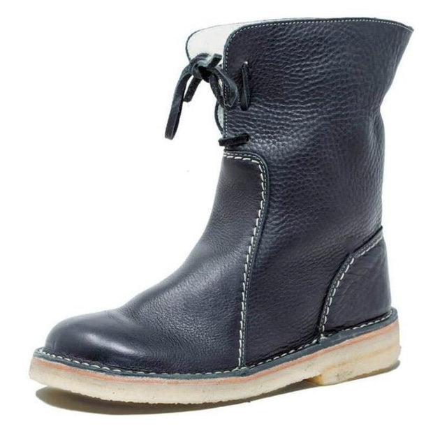 Warm and stylish Amanda winter boots with fur lining for a cozy and trendy look-Cramta