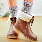 Warm and stylish Amanda winter boots with fur lining for a cozy and trendy look-Cramta