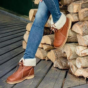 Warm and stylish Amanda winter boots with fur lining for a cozy and trendy look-Cramta