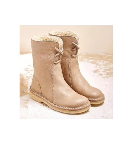 Warm and stylish Amanda winter boots with fur lining for a cozy and trendy look-Cramta