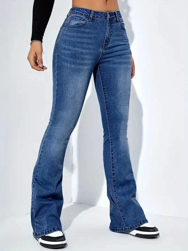 Arlys High Waist Straight Jeans – Timeless Retro Elegance and Ultimate Comfort-Cramta