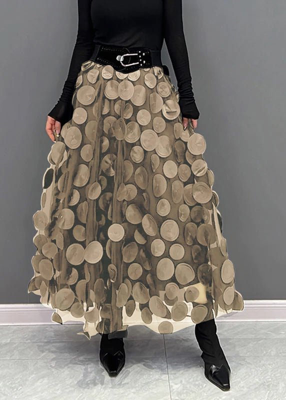 Mid-length Flared Skirt Ida – Timeless Sophistication and Optimal Comfort-Cramta