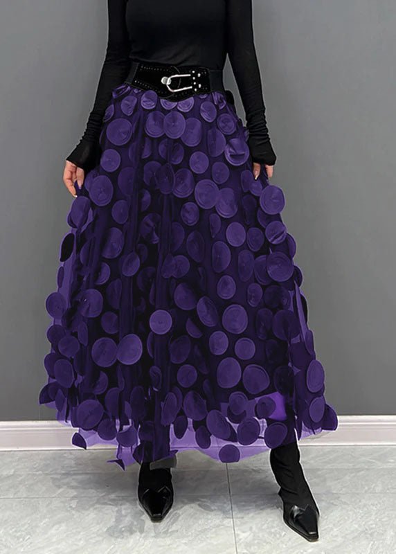 Mid-length Flared Skirt Ida – Timeless Sophistication and Optimal Comfort-Cramta
