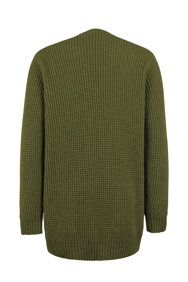 Jane Open-Front Cardigan - Classic Elegance and Casual Comfort for an Unmissable Style-Cramta
