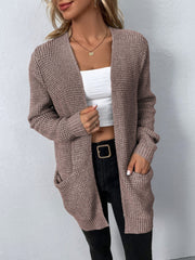 Jane Open-Front Cardigan - Classic Elegance and Casual Comfort for an Unmissable Style-Cramta