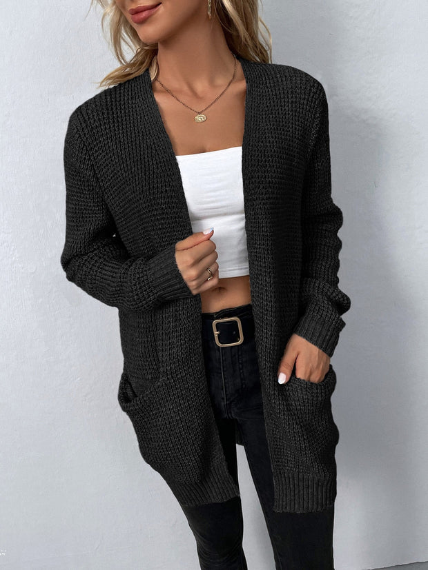 Jane Open-Front Cardigan - Classic Elegance and Casual Comfort for an Unmissable Style-Cramta