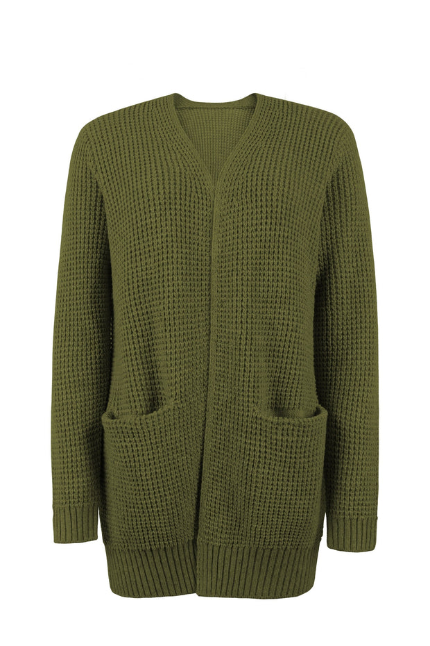 Jane Open-Front Cardigan - Classic Elegance and Casual Comfort for an Unmissable Style-Cramta
