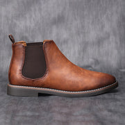 Jonas Men's Chelsea Ankle Boots – Classic Style, All-Day Comfort-Cramta