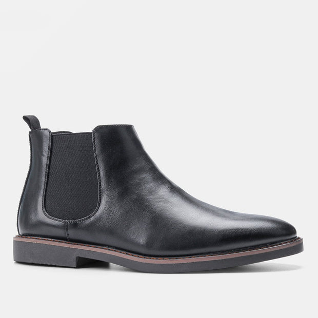 Jonas Men's Chelsea Ankle Boots – Classic Style, All-Day Comfort-Cramta