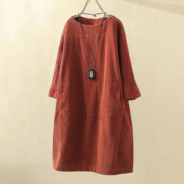 Kamilla Rope Dress – Casual and Chic Style with a Refined Vintage Touch-Cramta