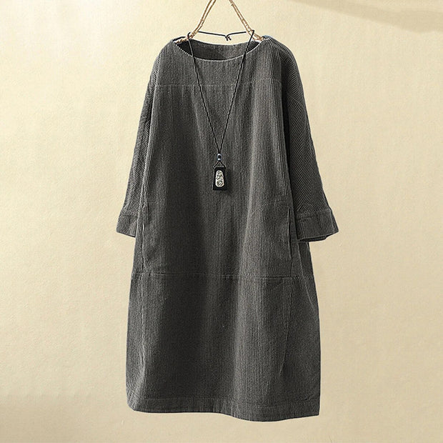 Kamilla Rope Dress – Casual and Chic Style with a Refined Vintage Touch-Cramta