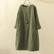 Kamilla Rope Dress – Casual and Chic Style with a Refined Vintage Touch-Cramta
