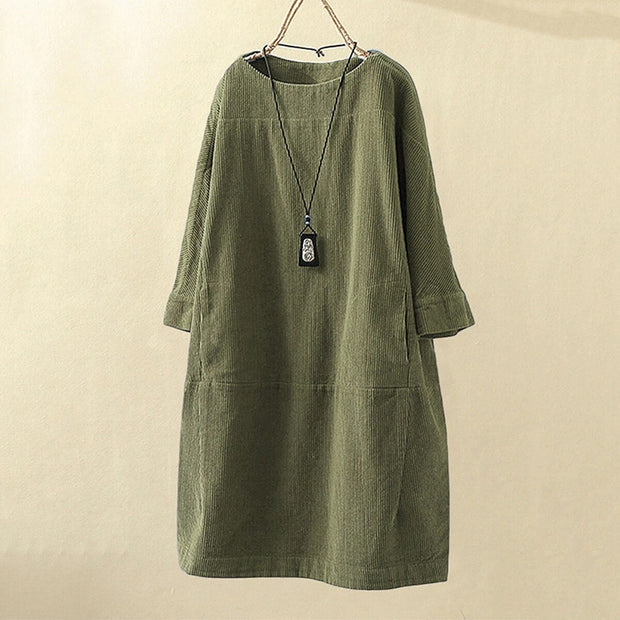 Kamilla Rope Dress – Casual and Chic Style with a Refined Vintage Touch-Cramta