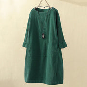 Kamilla Rope Dress – Casual and Chic Style with a Refined Vintage Touch-Cramta