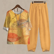 Katarina Ensemble Blouse and Pants – Sophisticated Elegance and Exceptional Comfort for Everyday-Cramta