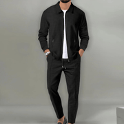 Martin Waffle Knit Ensemble - Exceptional Elegance and Comfort for All Occasions-Cramta
