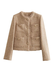 Melinda Tweed Blazer – Timeless elegance and modern style for a sophisticated look-Cramta
