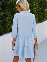 Tuva Summer Dress – Lightweight Plaid Style for Sunny and Stylish Days-Cramta