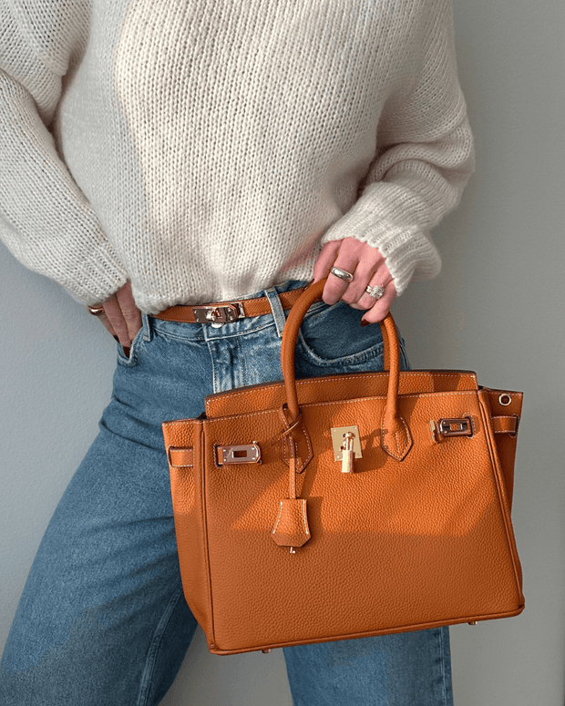 ELEANOR Luxury Leather Handbag - Elegant, Sophisticated, and Practical for Your Everyday-Cramta