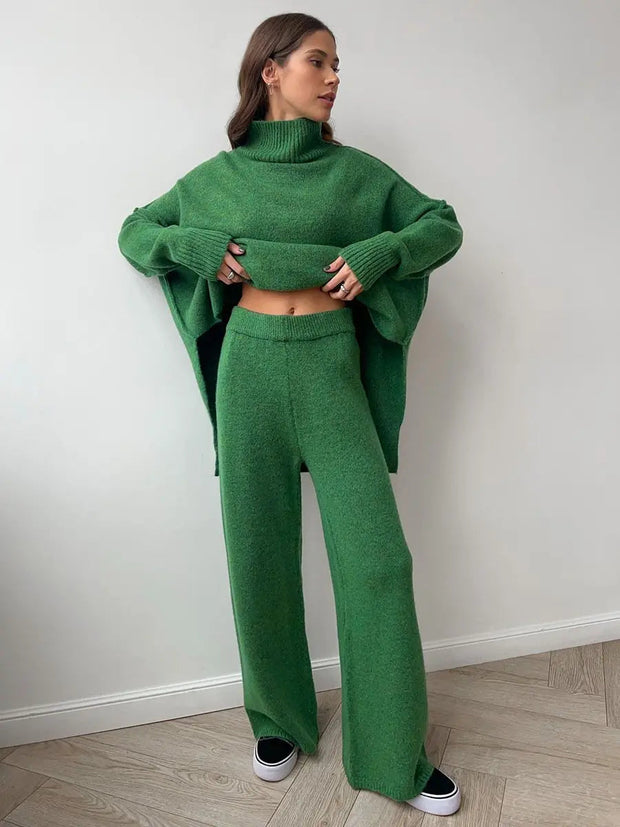 Astrid Knitwear Set – Stylish and Comfortable with a Casual Touch-Cramta