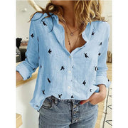 JENNIFER | Jennifer Blouse – Casual Elegance and Relaxed Fit for a Sophisticated and Comfortable Style-Cramta