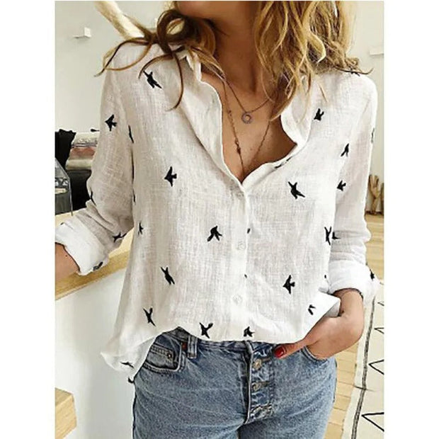 JENNIFER | Jennifer Blouse – Casual Elegance and Relaxed Fit for a Sophisticated and Comfortable Style-Cramta