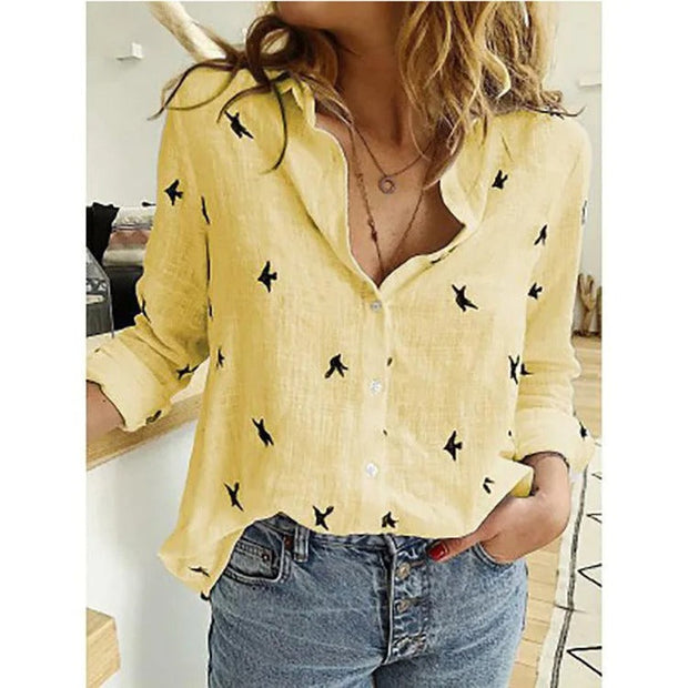 JENNIFER | Jennifer Blouse – Casual Elegance and Relaxed Fit for a Sophisticated and Comfortable Style-Cramta