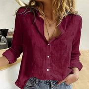 JENNIFER | Jennifer Blouse – Casual Elegance and Relaxed Fit for a Sophisticated and Comfortable Style-Cramta