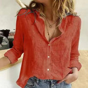 JENNIFER | Jennifer Blouse – Casual Elegance and Relaxed Fit for a Sophisticated and Comfortable Style-Cramta