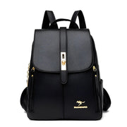 Alena Leather Backpack – Elegant Style and Practicality for Your Daily Use-Cramta